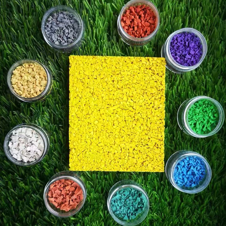 A Layer Of EPDM Sports Surfacr Layer For School factory